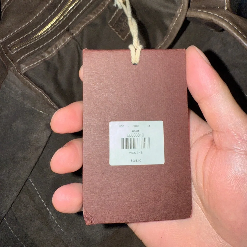 Ruehl No. 925 Brown Leather Slouchy Shoulder Bag – Vintage & Rare - Picture 7 of 7